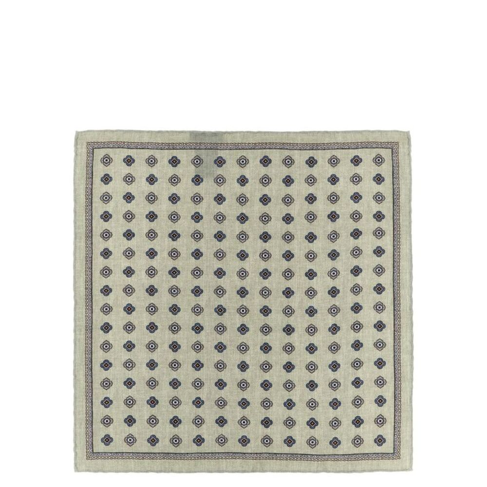 Brunello Cucinelli Multicolor Silk Pocket Men's Square
